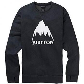 True Black Heather Herren Fleece Pullover Burton – Größe S