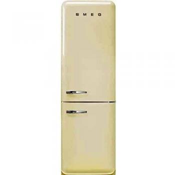 Frigorí­fico Combi Smeg FAB32RCR5 Clase D 196,8x60,1 No Frost Crema Bisagra Derecha