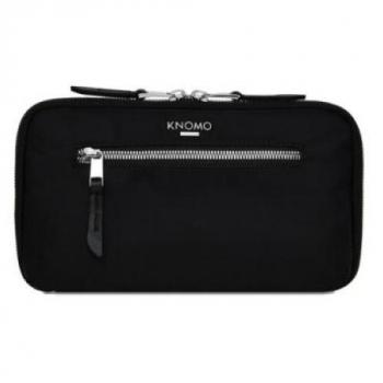 Mayfair Travel Wallet von Knomo – Schwarze Edition