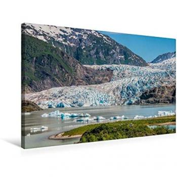 Calvendo Textil-Leinwand “Juneau – Mendenhall Glacier” – 75×50 cm