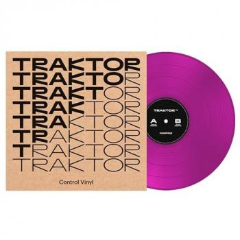 Traktor Control Vinyl Neon Pink Transparent – Édition 2024