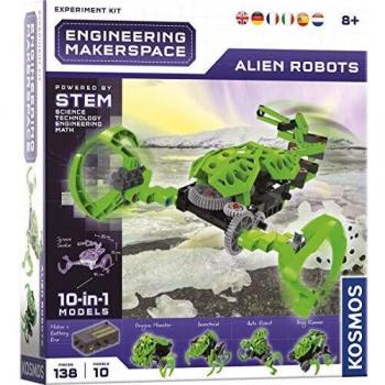 Kit Kosmos Alien Robot Junior – 138 pièces modulaires