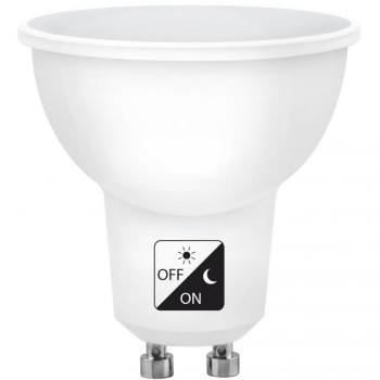 Bombilla LED 5W Fría GU10 con Sensor Crepuscular Matel