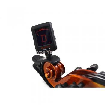 JOYO JT-309 360-Degree Viewing Clip-On Tuner for Violin