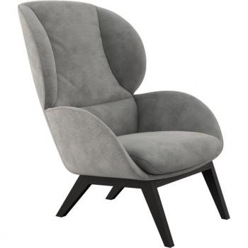 Zwarte Houten Adria Designstoeltje