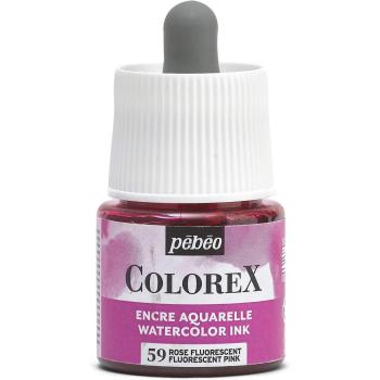 Pebeo 45ml Rose Fluorescent Watercolour