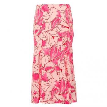S.Oliver BLACK LABEL Femininer Rock mit buntem Print