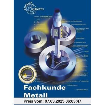 Fachkunde Metall mit CD-ROM