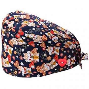 Chapeau Bouffant avec Cravates Paisley