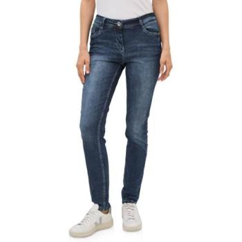 CECIL 5‑Pocket Denim „Scarlett“ – Stretch‑Jeans für Damen, 26/32, Mid Blue Wash