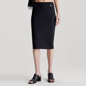 Falda de Punto Milano Midi para Mujer Calvin Klein Jeans