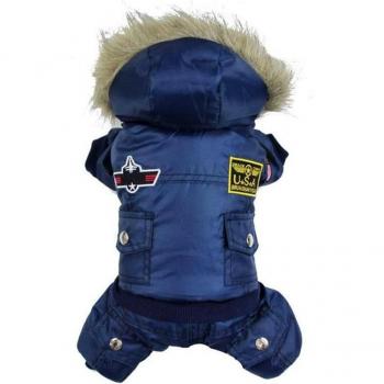 Hooded Jumpsuit for Small Dogs
