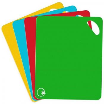 Easy Clean Flexible Cutting Board Set (4-6 Pcs)