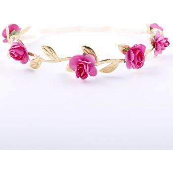 Rose Élégante – Accessoire Capillaire