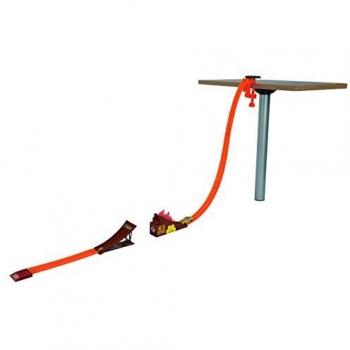 Corso d'auto giocattolo Simba Majorette Fire Flight con macchine e molla lancia