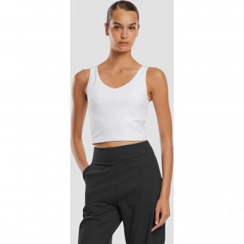 Bralette Fitness Escote V Blanca