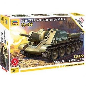 Char Su-122 à assembler Zvezda