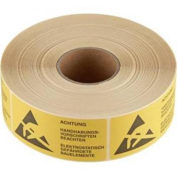 Autocollant de Sécurité ESD 75 mm x 36 mm
