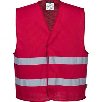 Giacchetta di Visibilità Meshair Iona Rosso S/M