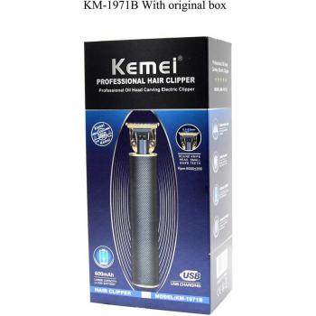Kemei 1971 Tondeuse à finition 0mm