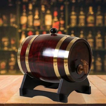 Home Whiskey Barrel Dispenser