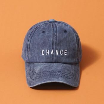 Korean Couple Denim Baseball Cap with Soft Top Design