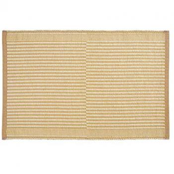 HAY Tapis de porte 60x95 cm Off white & Lavande