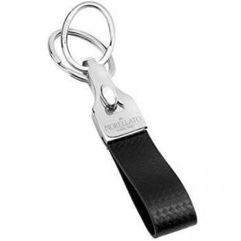 Edelstahl‑Leder Schlüsselanhänger für Herren – Morellato Kollektion SU0632