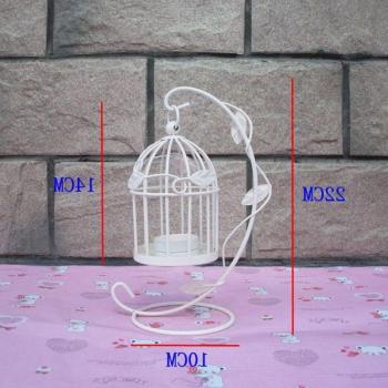European Style Bird Cage Candle Lantern