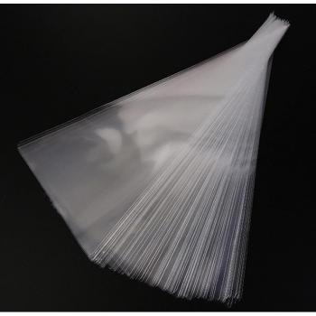 100pcs Transparent Cone Candy Bags for Events