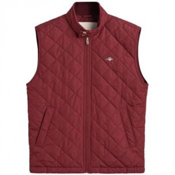 Gant Chaleco Casual Windcheater Acolchado Granate L
