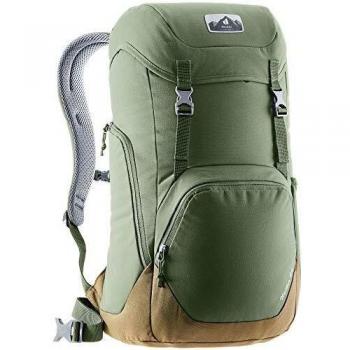 Deuter Walker Sac à dos du quotidien, Mixte Adulte, Vert (Kaki/Savane/Khaki-lion), 24 L