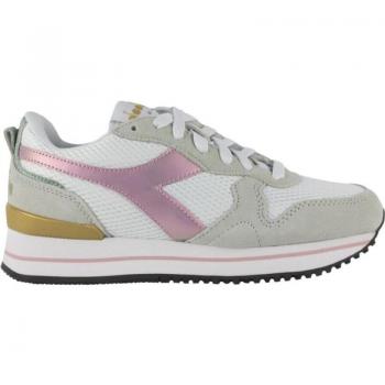 Zapatillas de Lona Diadora con Friso Lateral para Chicas
