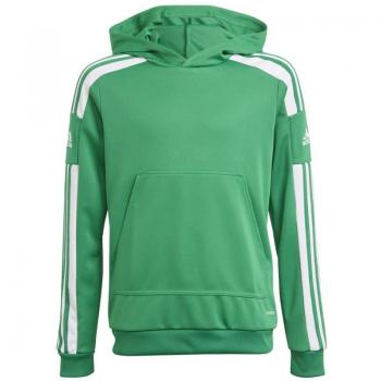 Adidas Squadra 21 Youth 9‑10 Team Hoodie – Green/White Blend