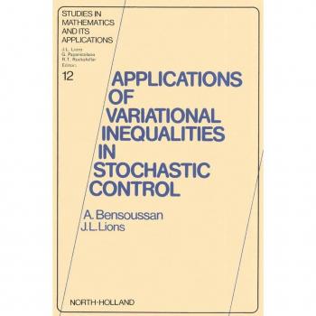 Vitalsource Technologies, Inc. Applications Of Variational Inequalities In Stochastic Control