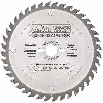 CMT 285.040.10R Lama Circolare Universale 250x35 mm, 40T, 10 ATB