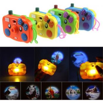 Flashing LED Light Animal Camera Toy