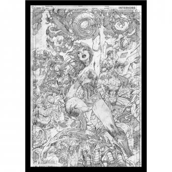 Litografía de Colección Wonder Woman