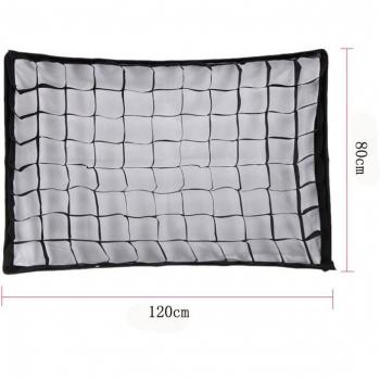 80cm x 120cm Softbox with Honeycomb for Studio Photography