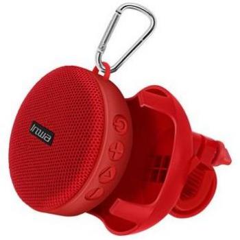 Enceinte Bluetooth Sport 5W Rouge pour Vélo