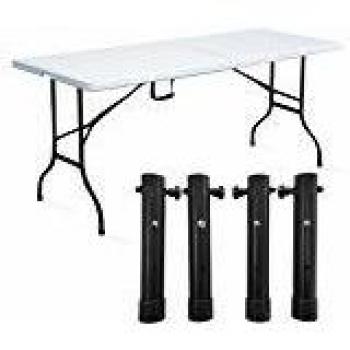 Tavolo bianco pieghevole 180 cm