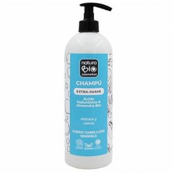 Champú Vegano Suave con Almendras y Ácido Hialurónico 740ml