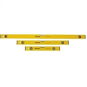 Silverline Builder’s Level Trio – 400 mm, 600 mm & 1000 mm (119688