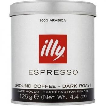 Café Illy Espresso Intenso, 4 Botes de 125 g