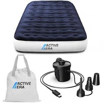 Active Era Camping Mattress (Single) with Built-in Rechargeable Pump