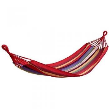 Sacco a Rete da Giardino in Cotone, Perfetto per Viaggiare e Campeggio, Dimensione 200x100 cm