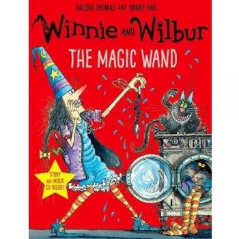 Winnie and Wilbur: The Magic Wand (Paperback & CD) by Thomas, Valerie, NEW Book,