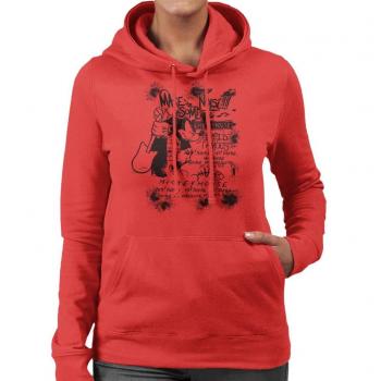 Women's Red Disney Mickey Mouse Sweatshirt with Hood – Make Some Noise
