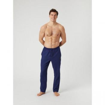Björn Borg Core Flannel Pajama Pants Blue, Size S