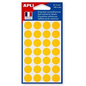 AGIPA Confezione 5 Sacca – 168 Pastiglie Signa Gialla Diametro 15mm